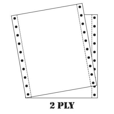 地球牌電腦紙 2ply 9.5"X11"(白)-950套