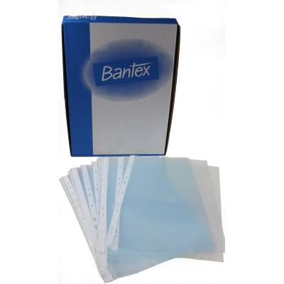 Bantex 2042EW 0.09mm A4磨砂文件保護套(100個裝)