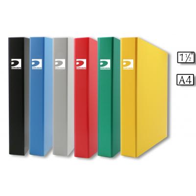 DataBank R3040 實色可加頁資料簿 (40頁)-附40個內袋(黑色/藍色)