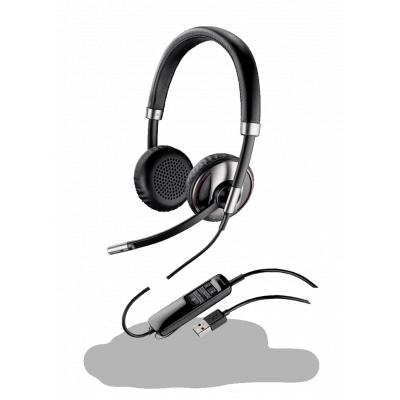 Plantronics C720-S OTH Binaural Style, WB, NC, DSP, SoundGuard, A2DP, Bluetooth, Case, UC