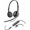 Plantronics C325 Over-the-Head Binaural Style, Foldable...