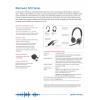 Plantronics C510 Over-the-Head Monaural Style, WB, NC, DSP, SoundGuard, Case, UC