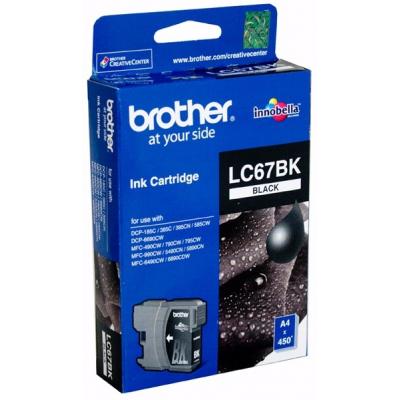 Brother LC-67 Black Ink 原裝