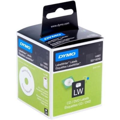 Dymo Labelwriter 14681(dia58mm)熱敏標籤貼紙(160pcs/卷)