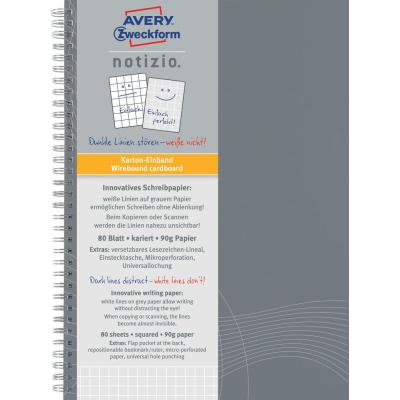 已停產*Avery 7010 A5 2孔90g厚紙 (橫行)簿(80頁)