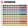 Stabilo 331/12 EASYcolors (左手)專用的力學設計木顏色筆(12色)