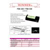 Winner FGK-320全金屬過膠機.(A3)