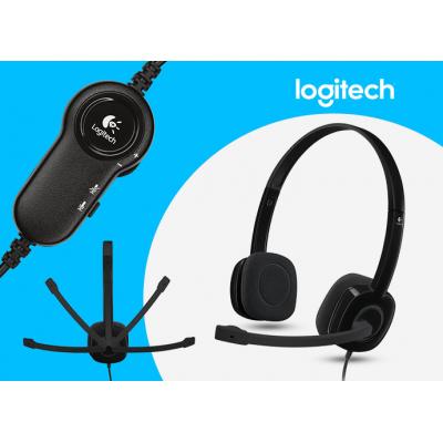 Logitech H151-Accscloud Stereo headset