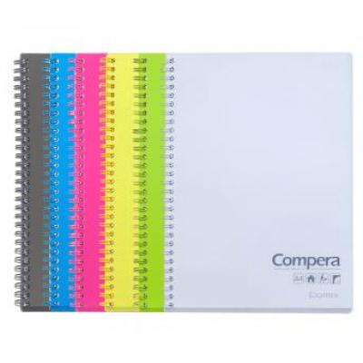 Comix CPA4801 A4 透明面雙線圈簿(80頁)