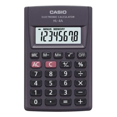 Casio HL-4A 手掌式計算機(8位)