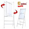 Godex GX-FT2177-70 旋轉雙面掛紙白板(左右)-70x100cm