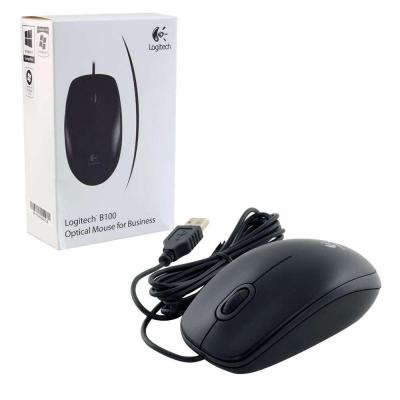 Logitech B100 Dark USB Mouse