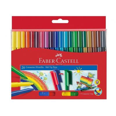 Faber-Castell 11-200 筆頭連接水筆-20色 