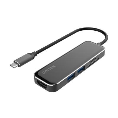 Unitek D1036A 5in1 USB3.1 Gen1 Type-C Hub(2USB+HDMI+Card R)