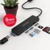 Unitek H1108A 5in1 USB3.1 TypeC Hub(3*USB+Card Reader)