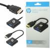 HP DHC-CT500 HDMI to VGA 1080P Adapter