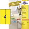 Avery Zweckform (105x148mm)A4 Laser Label-Color 彩色 (10張...