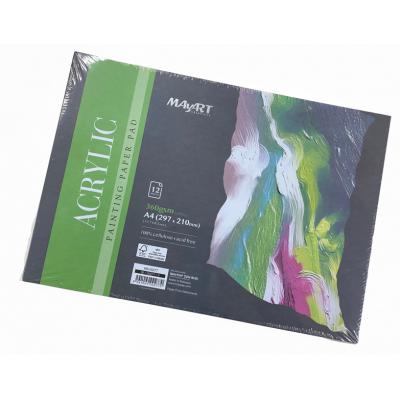 Maypap MA00277 Acrylic  Painting Paper A4 素描薄(360g,12Sheets)