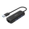 Unitek H1111A USB3.0 Hub with Gigabit Ethernet Adapter