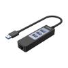 Unitek Y-3045C USB3.1 Hub with Gigabit Ethernet Adapter