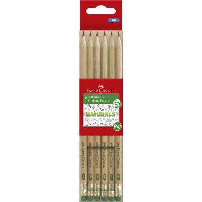 Faber-Castell 111500 環保木鉛筆HB (6支/盒)