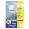 Zweckform L8001-10 A4 Antimicrobial 抗菌膠質 label-White (10's)