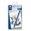 Staedtler 100G12 12枝裝鐵盒繪圖鉛筆(6B-4H)