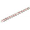 Helix K93070 Triangular Scale Rule 比例尺(3 colour coded 300mm)
