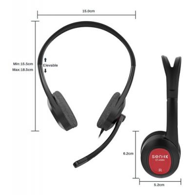 Senic ST-458N PC Headset-Black