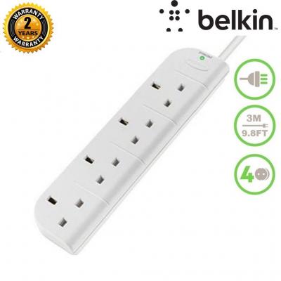 Belkin F9E400SA3M 4位防雷保護拖板 (3M) 