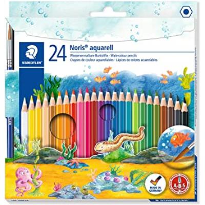 Staedtler 144 10NC24 (水溶性)木顏色筆(24色)