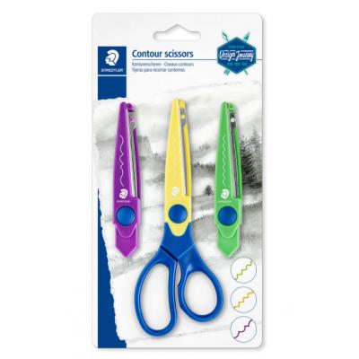 Staedtler 965-S Contour scissors Set 三合一花式剪刀