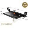 SANWA 100-KB005 (角度可調)夾檯式鍵盤托(51X26cm)