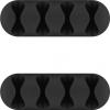GOOBAY GB70406 Cable Management 4 Slots 電線固定扣-Black