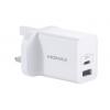 Momax MM-UM13 One Plug USB+USB-C 雙輸出快速充電器總(輸出20W)