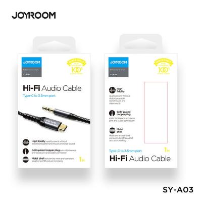 Joyroom SY-A03 Type-C to 3.5mm音頻線 Cabel-1M