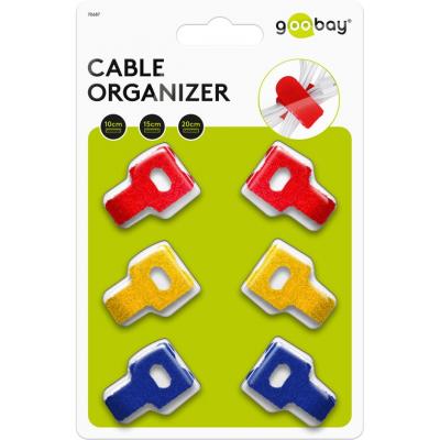 GOOBAY GB70687 Cable Organizer 電線固定器魔術貼(10mmx10/15/20cm)共6條