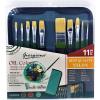 Giorgione G-F200 OIL Colour Brush Set 油畫用畫筆+筆袋套裝(10支裝)