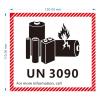 新版 UN鋰電池貼紙/航空警示標籤貼紙(20個/包)