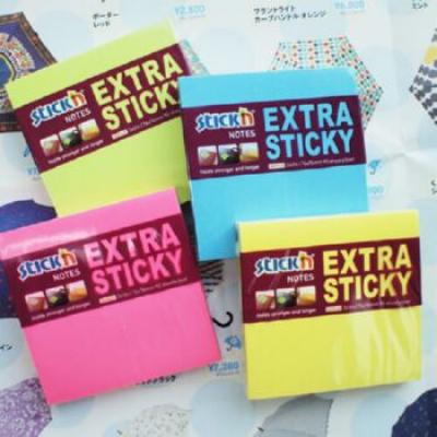 Stick 'N' #21670 76x76mm(3"x3") Extra Sticky 告示貼