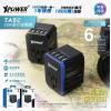 XPower TA5C Type-C+USB 旅行充電轉插(28W)
