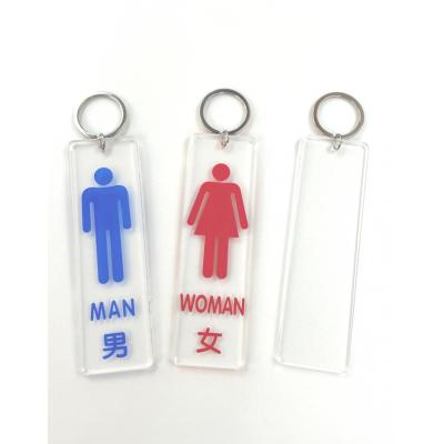 AC1001-AC1003 男/女/無字 匙牌39x127mm (小)