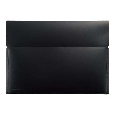 日本 Lihit Lab Noir F-5906 A4 型格單層文件夾(黑色)