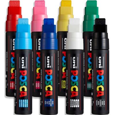 UNI POSCA PC-17K 15mm 塗雅筆(8色套裝)