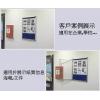60x90cm(2'x3')薄型鋁合金展示箱-亞加力掩門(單門)
