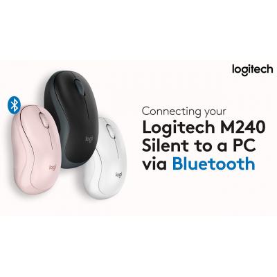 Logitech M240 SILENT 靜音鍵藍牙Bluetooth Mouse