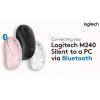 Logitech M240 SILENT 靜音鍵藍牙Bluetooth Mouse