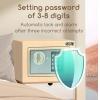 Deli ET512 Key Password Safe 密碼+鎖匙鎖夾萬