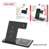 Ven-Dens WLC001 3 in 1 Wireless Charger(Black)