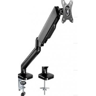 德國Goobay 58530 Monitor Mount Single Gas Arm 座檯單顯示屏氣壓搖臂支架(可鑽孔/夾檯式安裝)